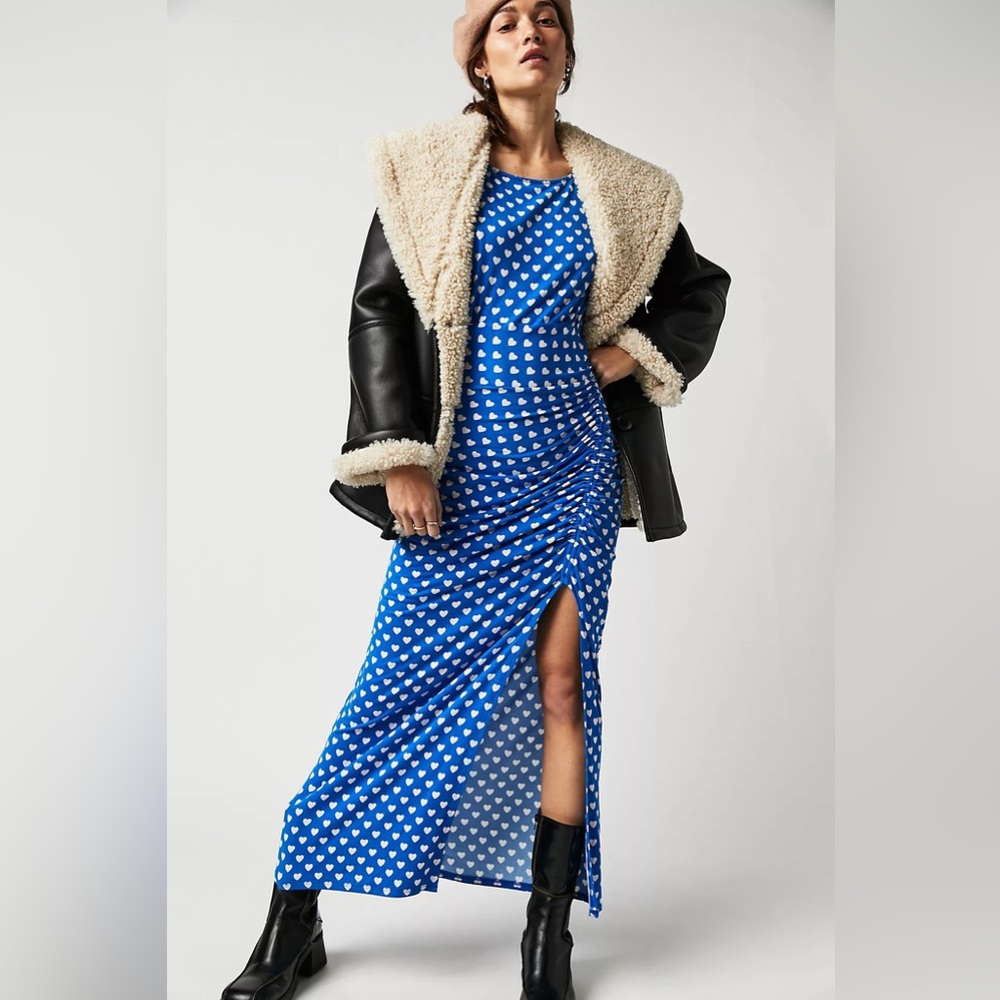 🎉LAST PIECE 🎉FREE PEOPLE Lakeside Maxi Printed Dress - Picture 3 of 8